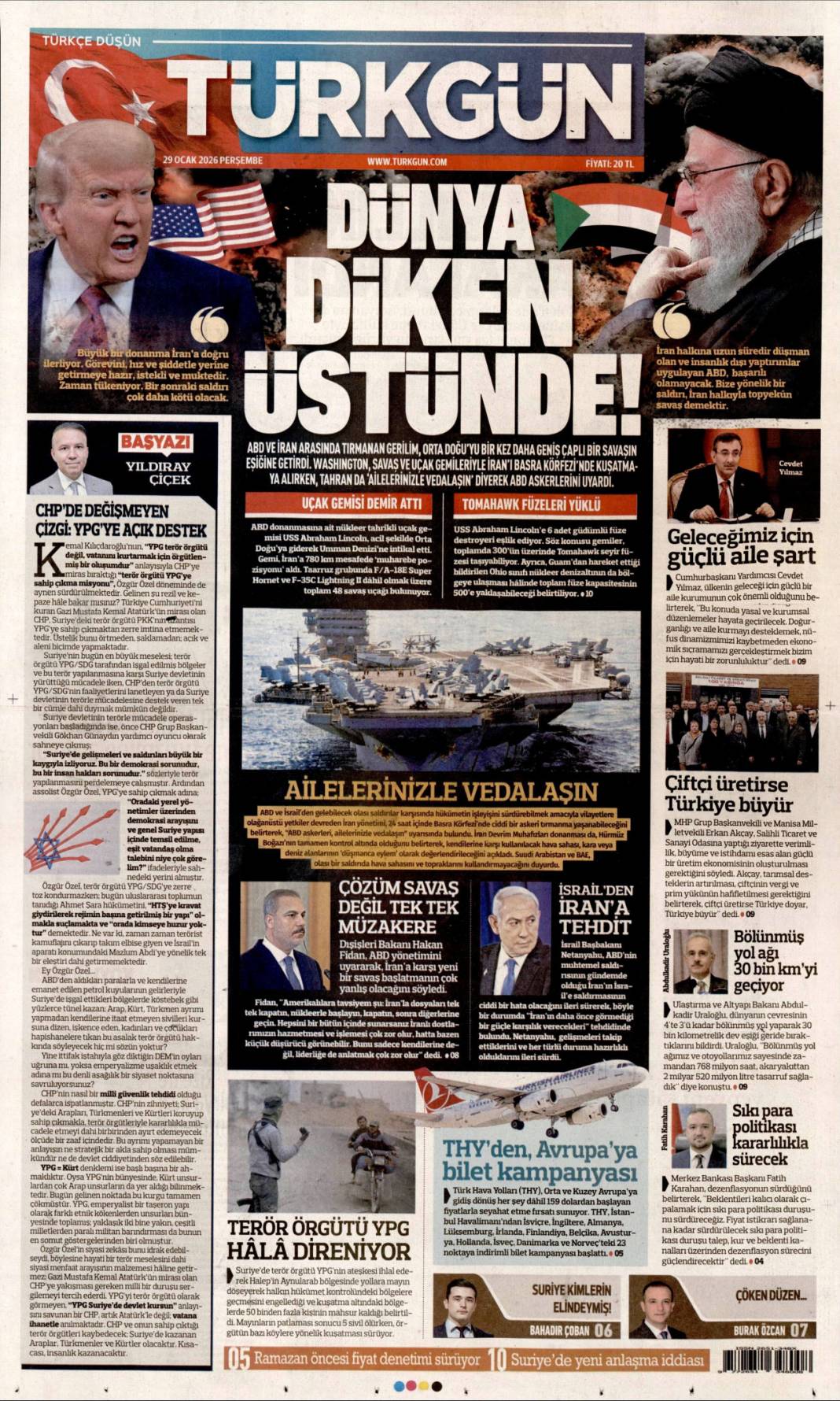 48 saat süren uyuşturucu partisi: 29 Ocak 2026 Perşembe günce gazete manşetleri... 22