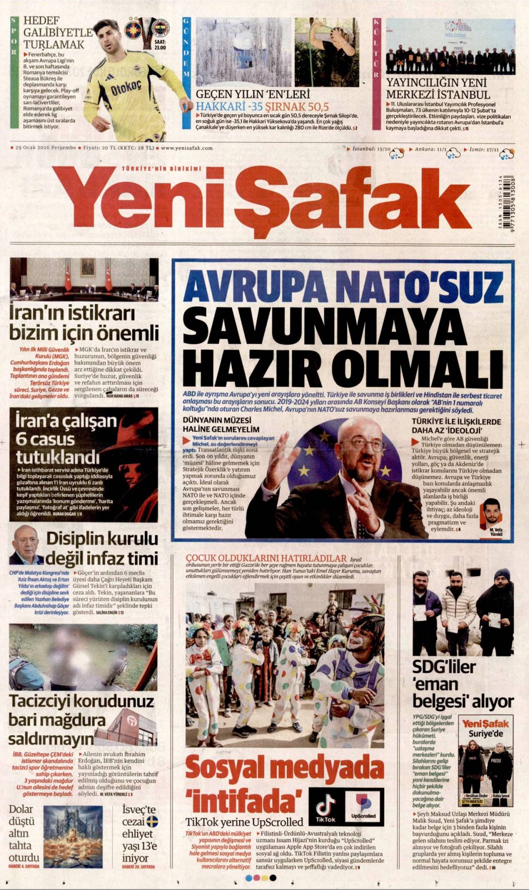 48 saat süren uyuşturucu partisi: 29 Ocak 2026 Perşembe günce gazete manşetleri... 7