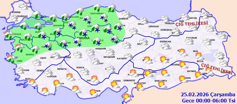 Meteoroloji uyardı: O bölgelere kar geliyor! Bugün hava nasıl, Salı günü hava nasıl olacak? 4