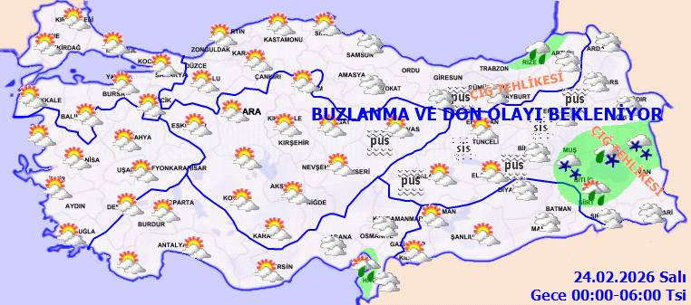 Meteoroloji uyardı: Güneşli havaya aldanmayın kar geliyor! Bugün hava nasıl, Pazartesi hava nasıl olacak? 3