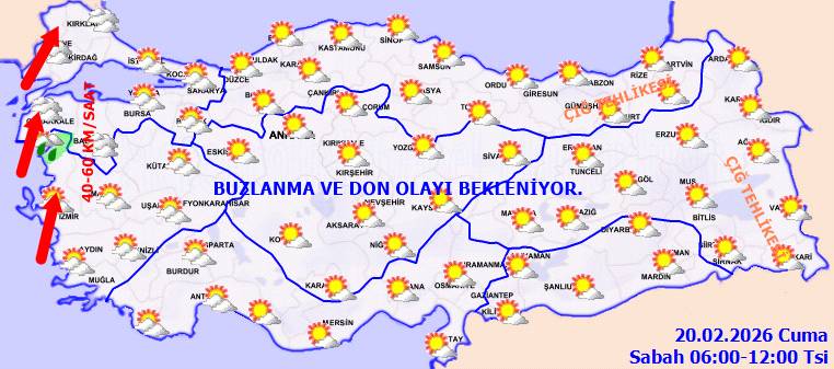 Meteoroloji uyardı: O bölgelerde sağanak yağış etkili olacak! Bugün hava nasıl, Cuma günü hava nasıl olacak? 5