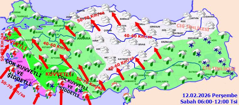 Meteoroloji'den uyarı üstüne uyarı: Kuvvetli yağışlar geliyor! Bugün hava nasıl, Perşembe günü hava nasıl olacak? 5