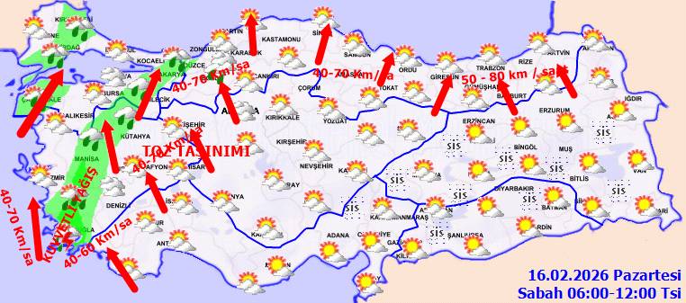 Meteoroloji uyardı: Resmen çamur yağacak! Bugün hava nasıl, Pazartesi hava nasıl olacak? 5