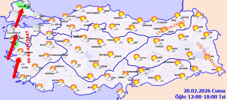 Meteoroloji uyardı: O bölgelerde sağanak yağış etkili olacak! Bugün hava nasıl, Cuma günü hava nasıl olacak? 8