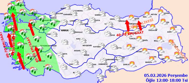 Meteoroloji uyardı: O bölgelerde, kuvvetli rüzgar, sağanak yağış ve hortum bekleniyor! Bugün hava nasıl, Perşembe günü hava nasıl olacak? 10