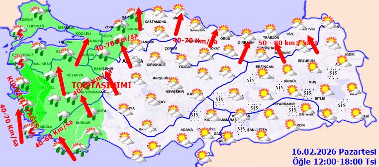 Meteoroloji uyardı: Resmen çamur yağacak! Bugün hava nasıl, Pazartesi hava nasıl olacak? 8