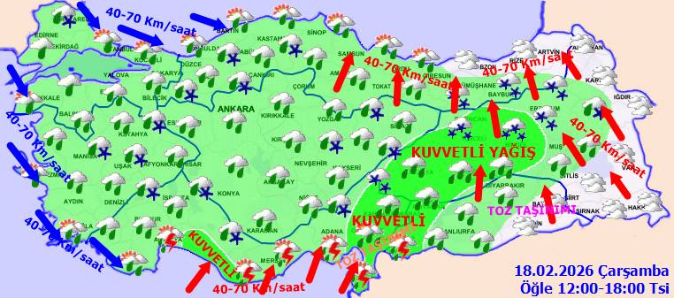 Meteoroloji uyardı: Kar Edirne'den giriş yaptı! Bugün hava nasıl, Çarşamba günü hava nasıl olacak? 6