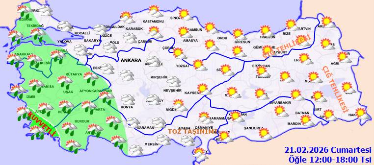 Meteoroloji uyardı: Hafta sonu kuvvetli sağanak yağış geliyor! Bugün hava nasıl, Cumartesi hava nasıl olacak? 4