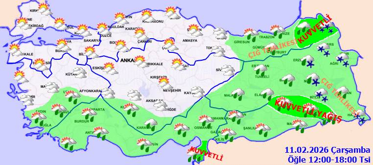 Meteoroloji uyardı: O bölgelerde sel ve su baskınlarına karşı dikkat! Bugün hava nasıl, Çarşamba günü hava nasıl olacak? 8