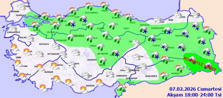 Meteoroloji uyardı: Hafta sonu sağanak yağış var! Bugün hava nasıl, Cumartesi hava nasıl olacak? 7