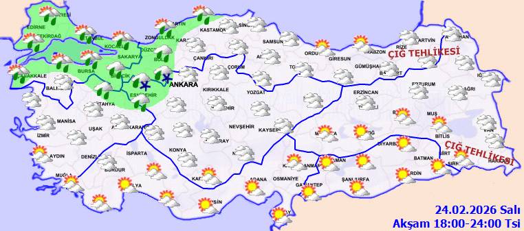 Meteoroloji uyardı: O bölgelere kar geliyor! Bugün hava nasıl, Salı günü hava nasıl olacak? 10