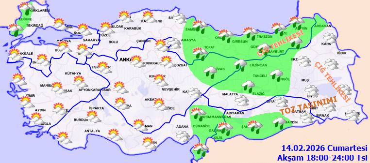 Meteoroloji açıkladı: Hafta sonu da yağışlar devam edecek mi? Bugün hava nasıl, Cumartesi hava nasıl olacak? 8