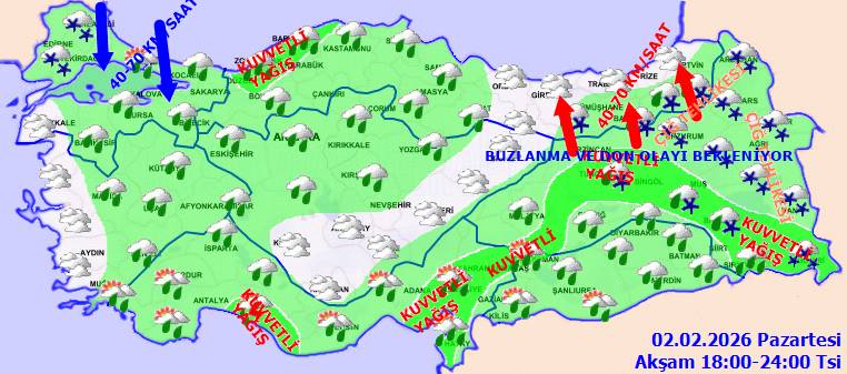 Hava buz kesti, kar kapıda! Bugün hava nasıl, Pazartesi hava nasıl olacak? 8