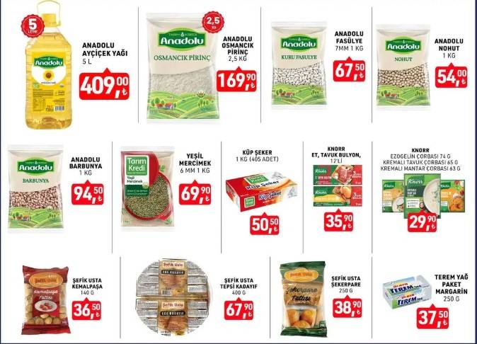 Koop Marketi Ramazan'da da yaptı yapacağını! İşte iftar ve sahur için onlarca çeşit gıda da kaçırılmayacak indirim fırsatları... 3