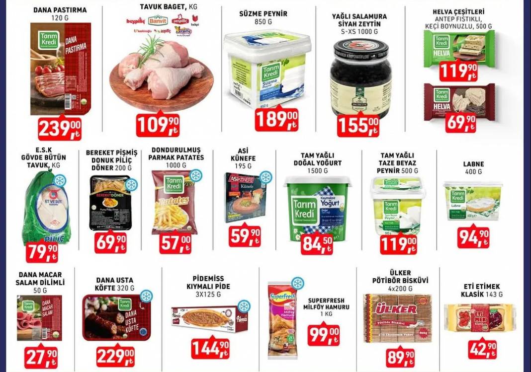 Koop Marketi Ramazan'da da yaptı yapacağını! İşte iftar ve sahur için onlarca çeşit gıda da kaçırılmayacak indirim fırsatları... 5