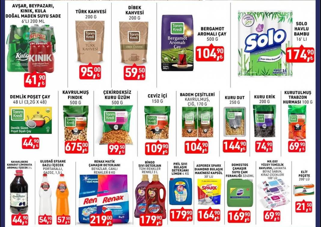 Koop Marketi Ramazan'da da yaptı yapacağını! İşte iftar ve sahur için onlarca çeşit gıda da kaçırılmayacak indirim fırsatları... 7