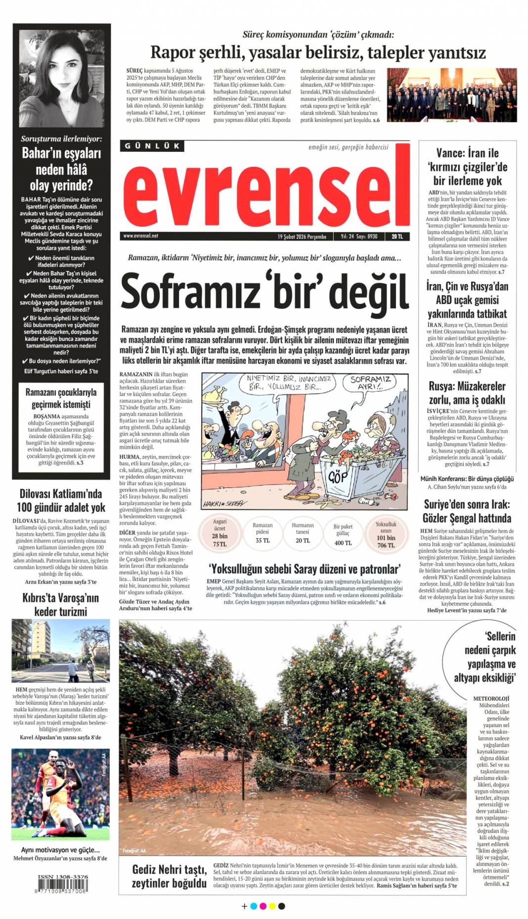 Terör prangasını parçaladık: 19 Şubat 2026 Perşembe güncel gazete manşetleri 10