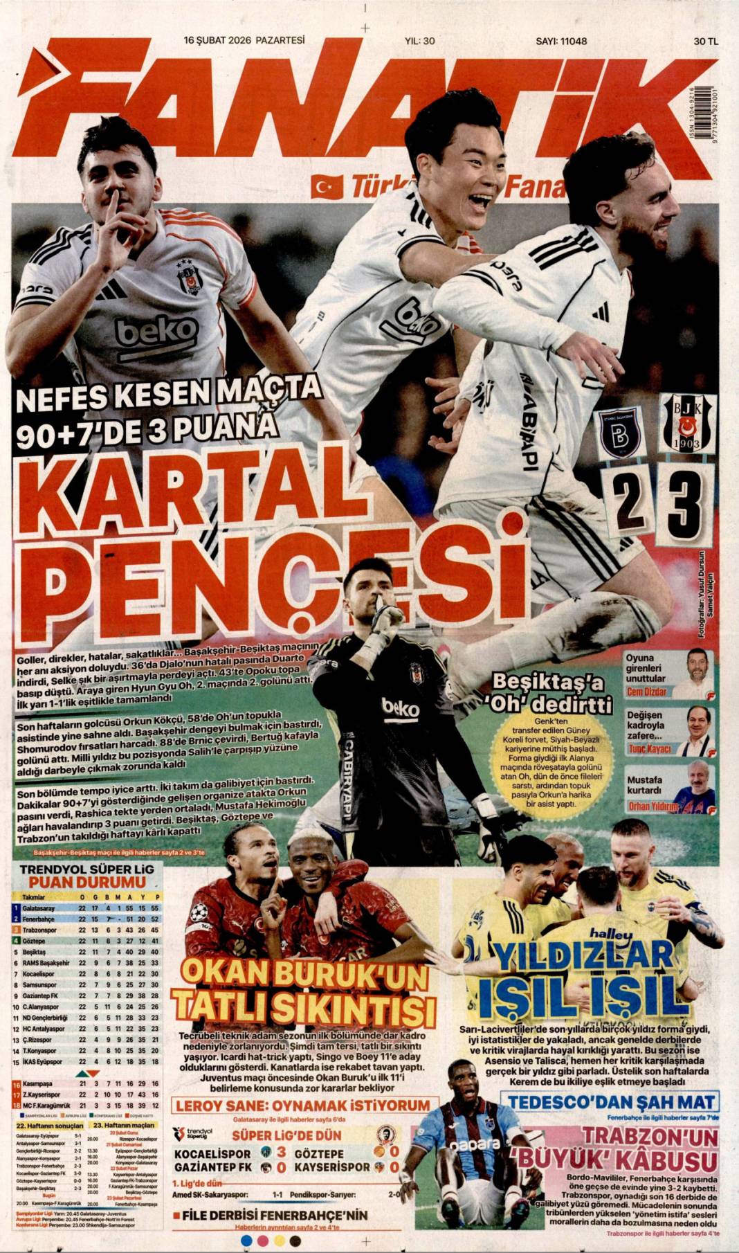 İstifa ağaç katliamını örtmez: 16 Şubat 2026 Pazartesi güncel gazete manşetleri 25