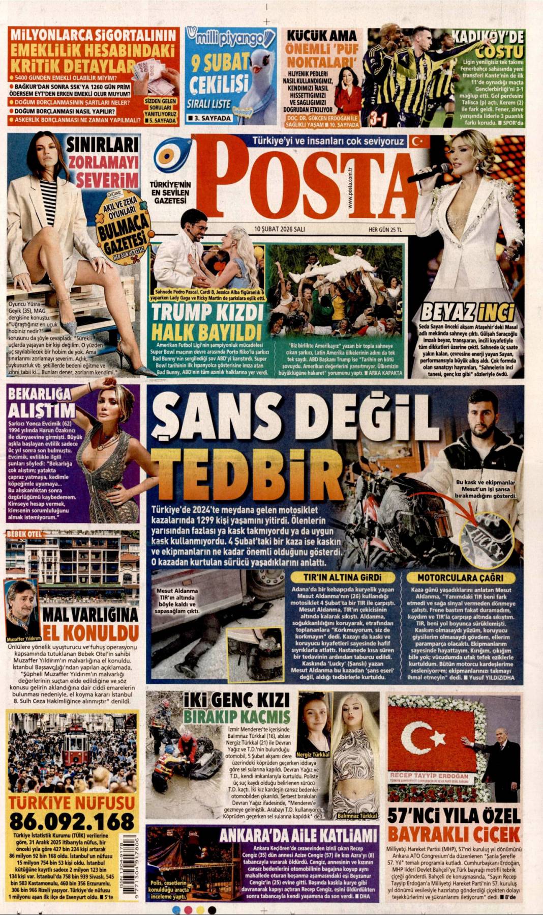 Rejimi devirmek boş bir hayal: 10 Şubat 2026 Salı güncel gazete manşetleri 20