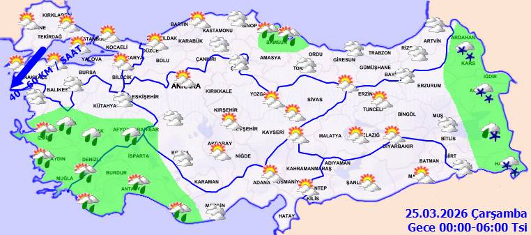 Meteorolojiden kuvvetli yağış uyarısı! Bugün hava nasıl, Salı günü hava nasıl olacak? 4
