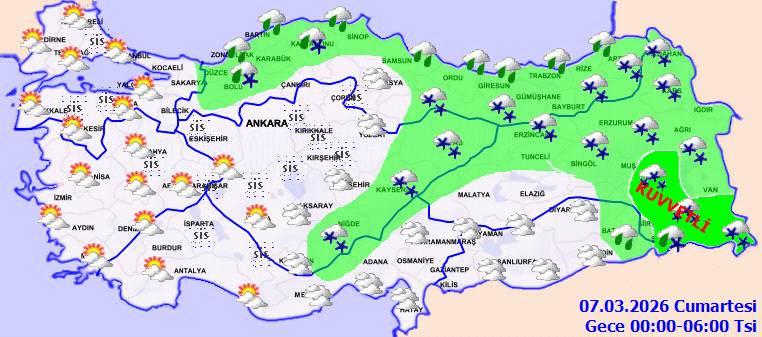 Meteoroloji uyardı: O bölgelere, karla karışık yağmur geliyor! Bugün hava nasıl, Cuma günü hava nasıl olacak? 4