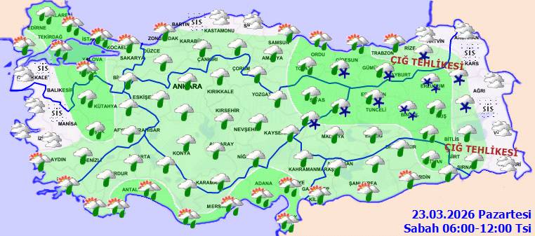 Meteoroloji uyardı: O bölgelerde 3 gün boyunca sağanak yağış var! Bugün hava nasıl, Pazartesi hava nasıl olacak? 3