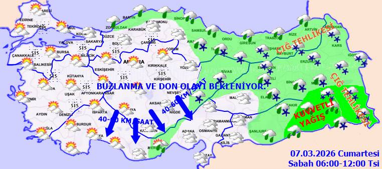 Meteoroloji uyardı: Kuvvetli yağışlar geliyor! Bugün hava nasıl, cumartesi hava nasıl olacak? 7