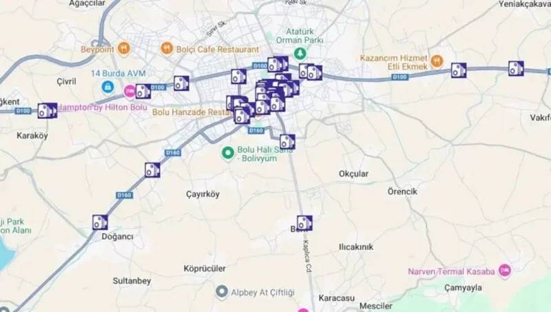 Bayramda ceza yemek istemeyenler dikkat! Sabit radar noktaları ve yeni ceza limitleri belli oldu 15