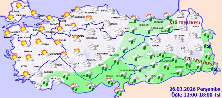 Meteoroloji uyardı: O bölgelerde, sel ve su baskınları yaşanabilir! Bugün hava nasıl, Perşembe günü hava nasıl olacak? 4