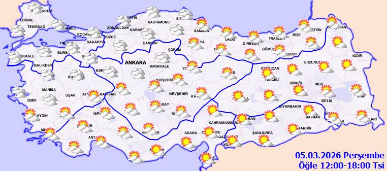 Meteoroloji o bölgeleri uyardı: Sağanak yağış etkili olacak! Bugün hava nasıl, Perşembe günü hava nasıl olacak? 7