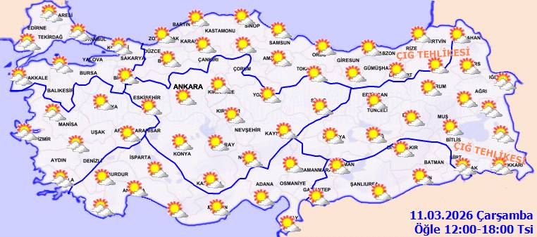 Meteoroloji uyardı: O bölgelerde sabah ve gece saatlerinde pus ve sis olacak! Bugün hava nasıl, Çarşamba günü hava nasıl olacak? 7