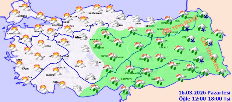 Meteoroloji uyardı: O bölgelere kuvvetli yağış geliyor! Bugün hava nasıl, Pazartesi hava nasıl olacak? 4