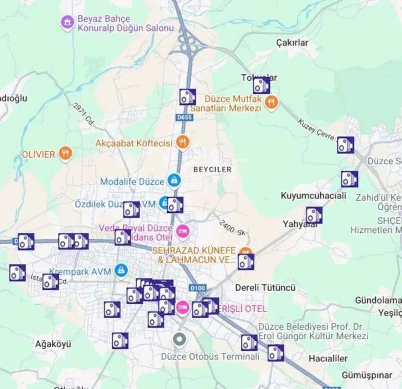 Bayramda ceza yemek istemeyenler dikkat! Sabit radar noktaları ve yeni ceza limitleri belli oldu 19