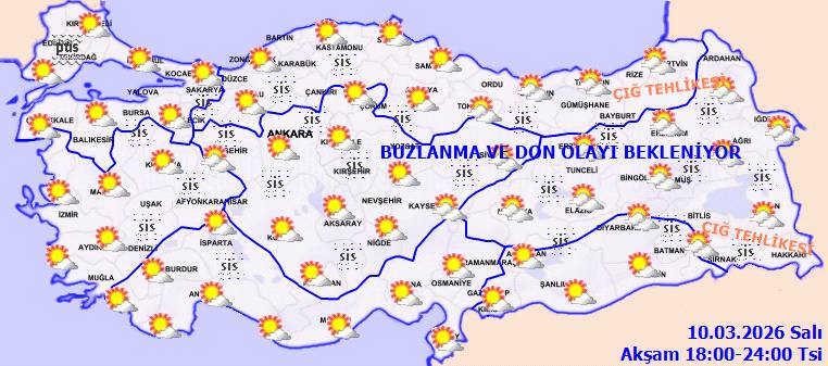 Meteoroloji'den son tahminler: Bazı bölgelerde hava sıcaklıkları artacak, bugün hava nasıl, Salı günü hava nasıl olacak? 10