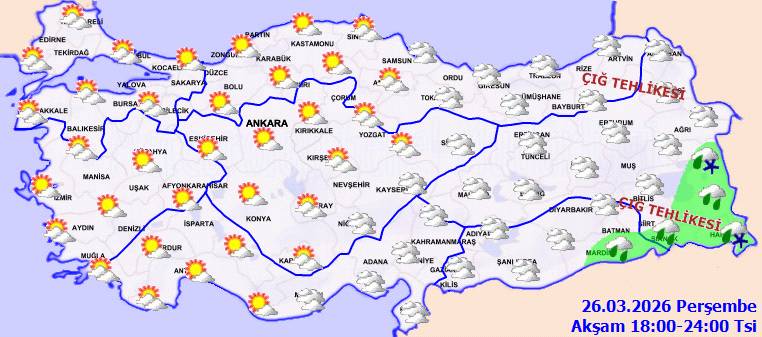 Meteoroloji uyardı: O bölgelerde, sel ve su baskınları yaşanabilir! Bugün hava nasıl, Perşembe günü hava nasıl olacak? 6