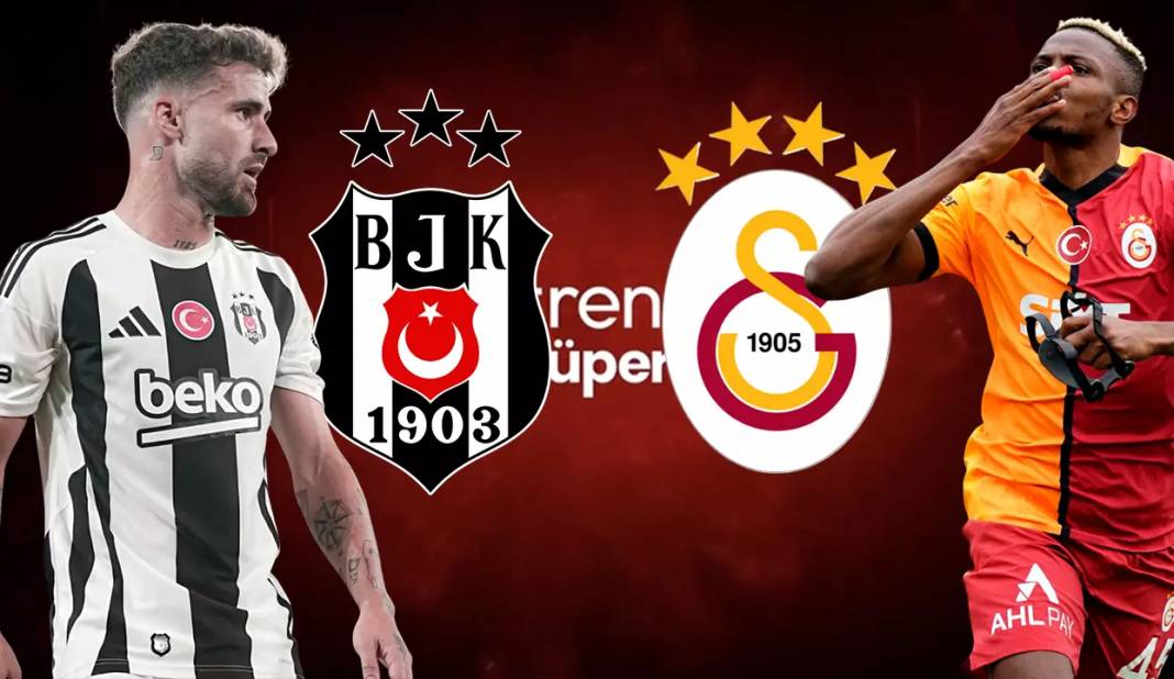 Dev randevuya saatler kaldı: İşte, Beşiktaş - Galatasaray Muhtemel 11'ler 4