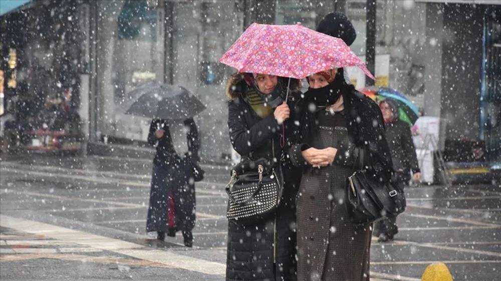 Meteoroloji uyardı: O bölgelere karla karışık yağmur geliyor!Bugün hava nasıl, Çarşamba günü hava nasıl olacak? 1