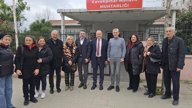 CHP Pendik ilçe Başkanı Niyazi Güneri muhtarları ziyaret etti 2