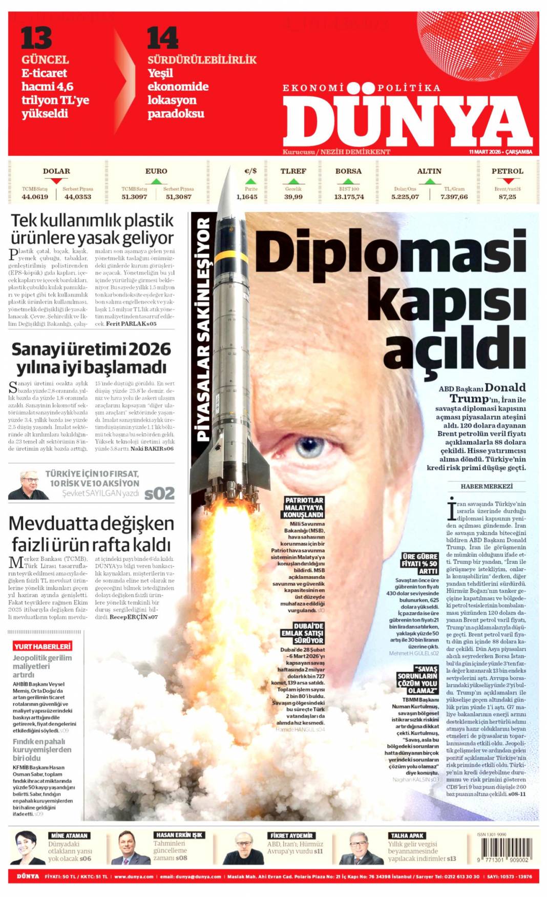 Çocuk katliamına ahlaksız savunma: 11 Mart 2026 Çarşamba güncel gazete manşetleri 12