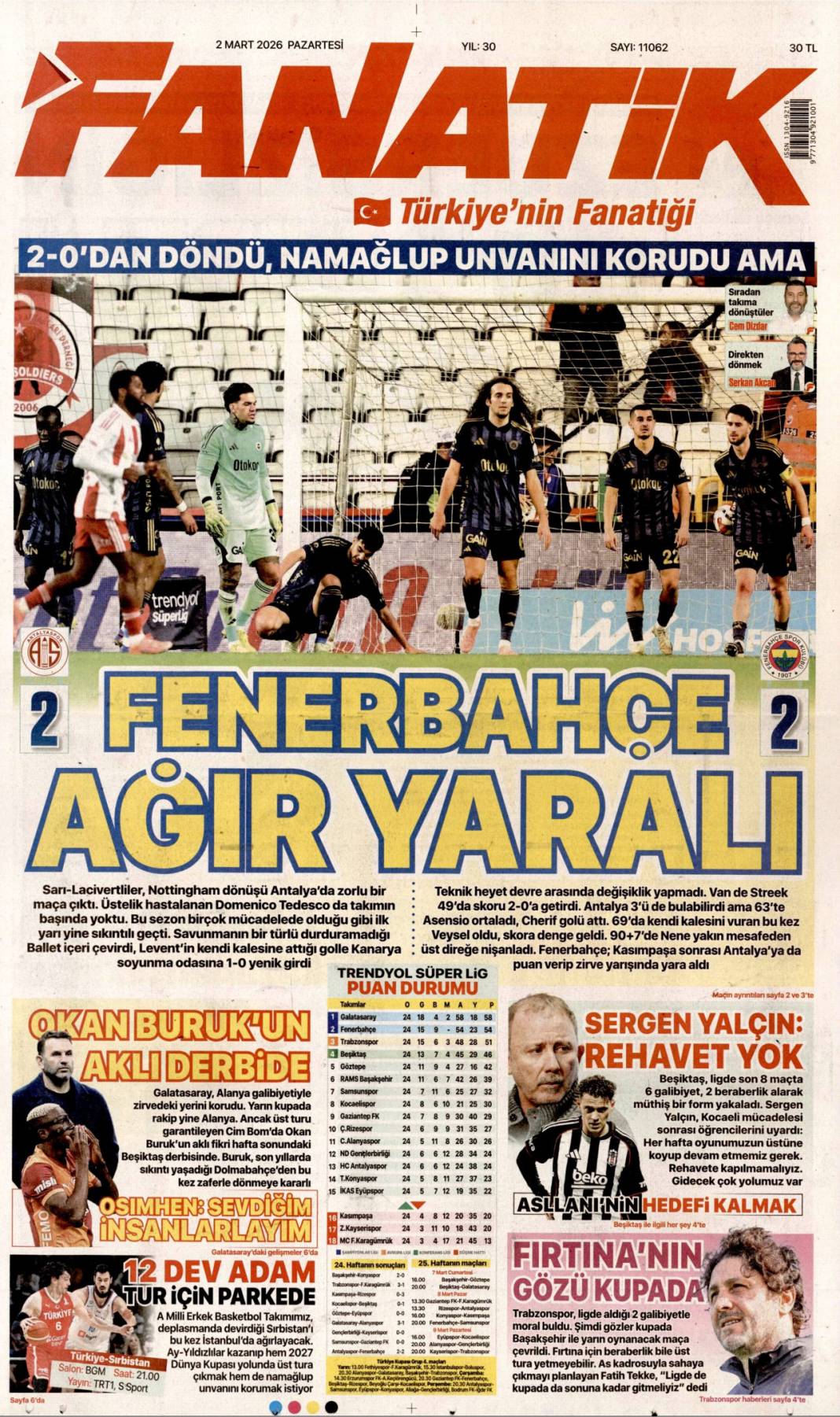 Ortadoğu'da ateş çemberi büyüyor: 2 Mart 2026 Pazartesi güncel gazete manşetleri 27