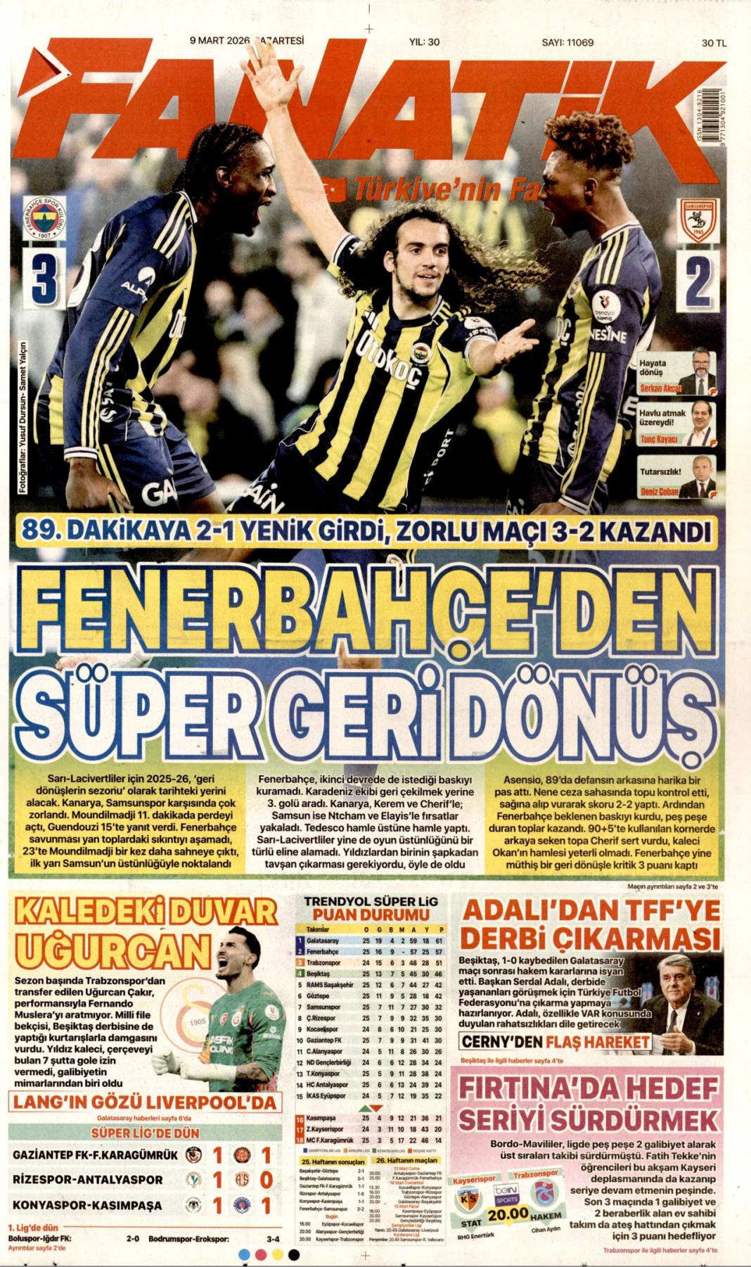 Petrol için dünyayı ateşe attılar: 9 Mart 2026 Pazartesi güncel gazete manşetleri 25