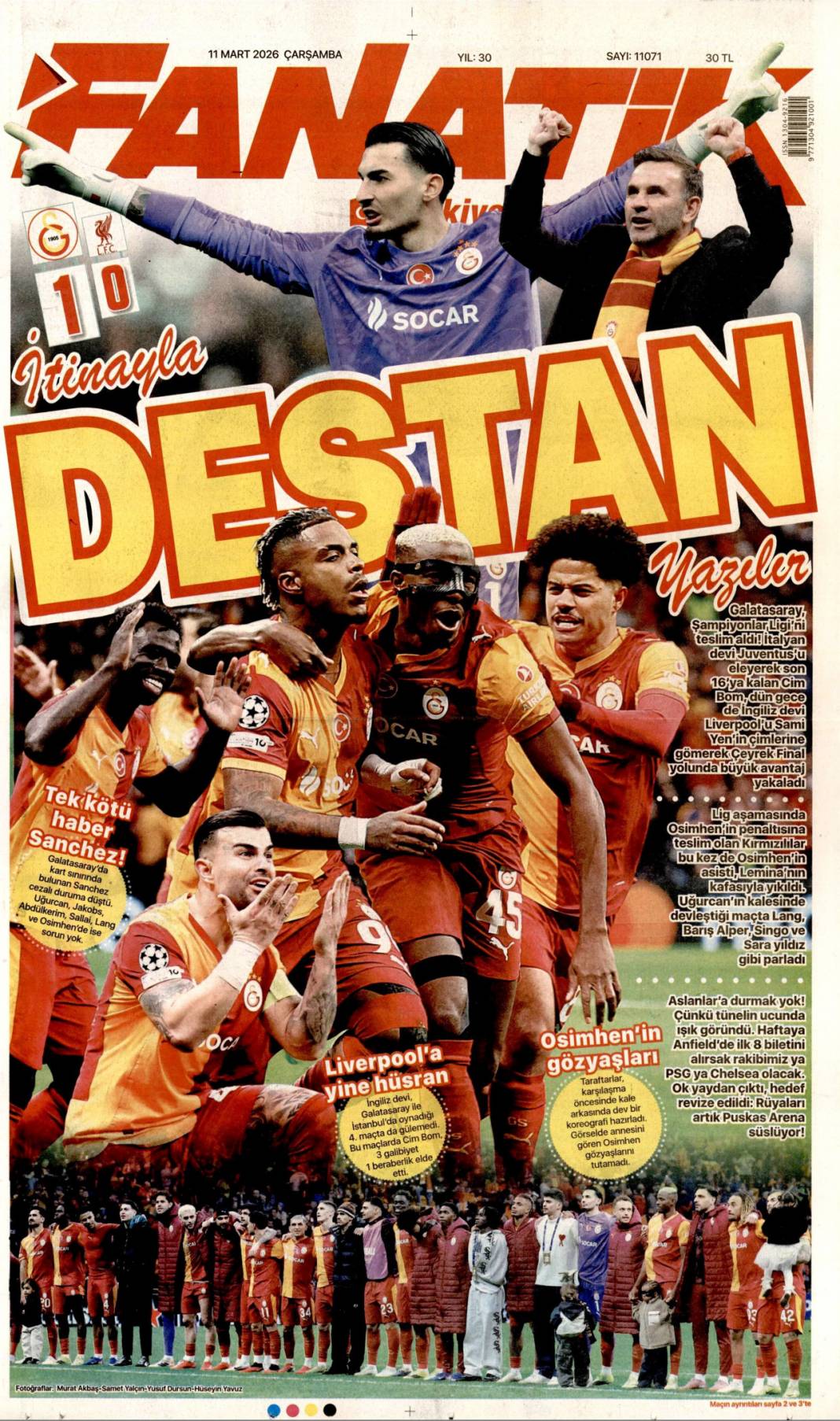 Çocuk katliamına ahlaksız savunma: 11 Mart 2026 Çarşamba güncel gazete manşetleri 26