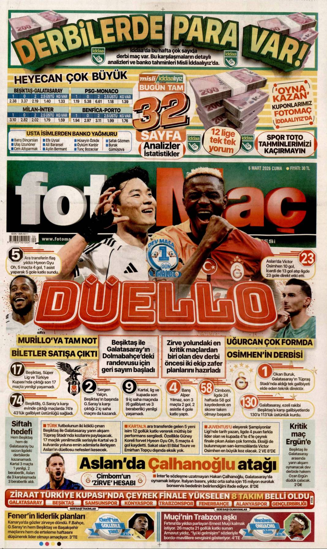 Katillerin planı sivil katliam: 6 Mart 2026 Cuma güncel gazete manşetleri 23