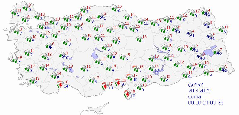 Bayram günü hava nasıl olacak, Bugün hava nasıl? Meteoroloji uyardı: Sağanak yağış geliyor! 7