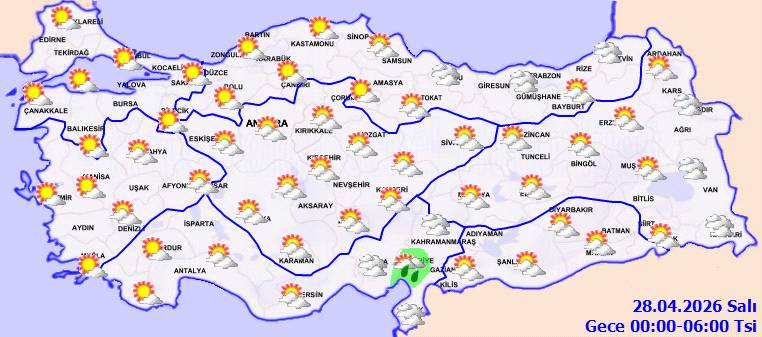 Meteoroloji son tahminlerini açıkladı: Bugün hava nasıl, Pazartesi hava nasıl olacak? 3