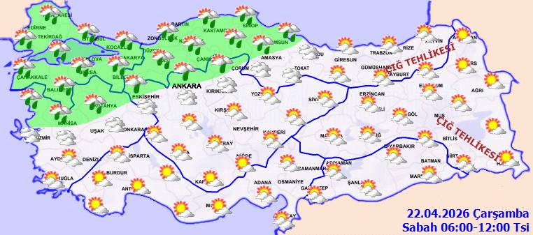 Meteoroloji uyardı: Kış geri döndü! Bugün hava nasıl, Çarşamba günü hava nasıl olacak? 4