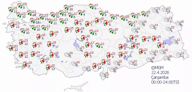 Meteoroloji tarih verdi: O bölgelerde sel yaşanabilir! Bugün hava nasıl, Pazartesi hava nasıl olacak? 6