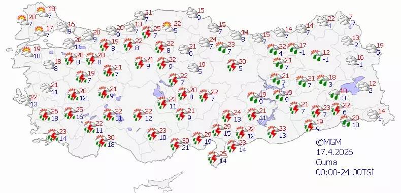 Meterolojiden 3 bölgeye sarı kodlu uyarı: Gök gürültülü sağanak yağış geliyor! Haftasonu hava nasıl, Bugün hava nasıl, Çarşamba günü hava nasıl olacak? 5