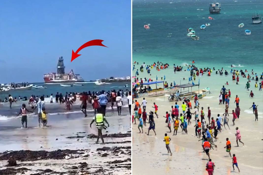 Çağrı Bey Somali'ye ulaştı: Türk gemisi yoğun ilgi gördü! 4