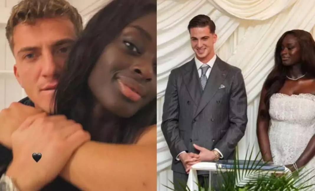 Evlilikleri çok konuşulmuştu: Nikah paylaşımlarını tek tek kaldırdı, Futbolcu Bertuğ Yıldırım boşanıyor mu? 6